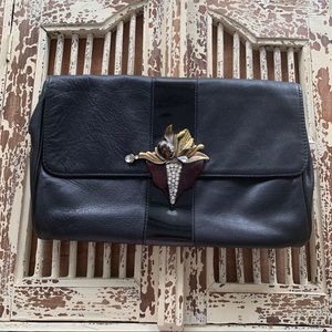 Briglia Leather Clutch